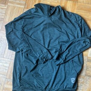 Dark Gray Long Sleeve Hoodie